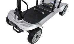 Czterokołowy skuter elektryczny dla seniorów EasyGo szary