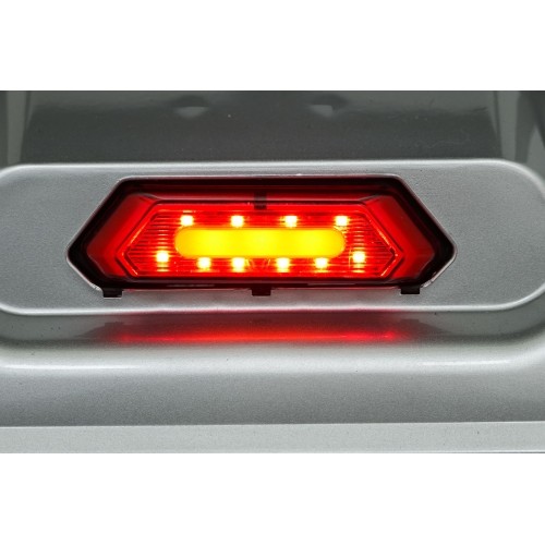 Czterokołowy skuter elektryczny dla seniorów EasyGo szary