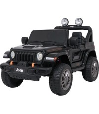 Pojazd elektryczny Jeep Wrangler Rubicon LIFT, czarny