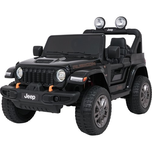 Pojazd elektryczny Jeep Wrangler Rubicon LIFT, czarny