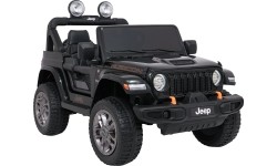 Pojazd elektryczny Jeep Wrangler Rubicon LIFT, czarny