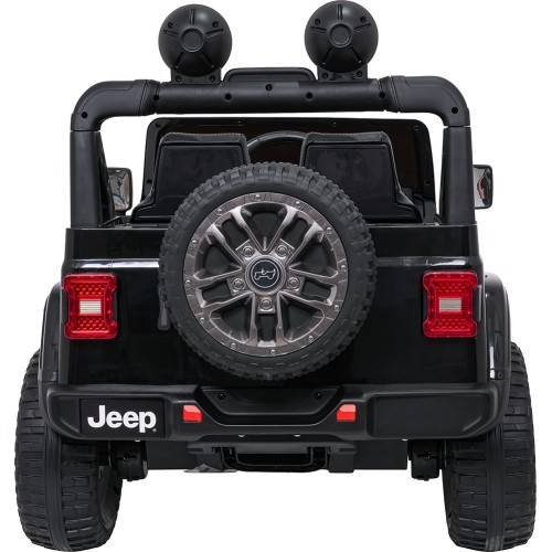 Pojazd elektryczny Jeep Wrangler Rubicon LIFT, czarny