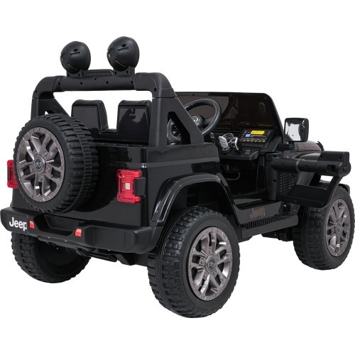 Pojazd elektryczny Jeep Wrangler Rubicon LIFT, czarny