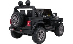 Pojazd elektryczny Jeep Wrangler Rubicon LIFT, czarny