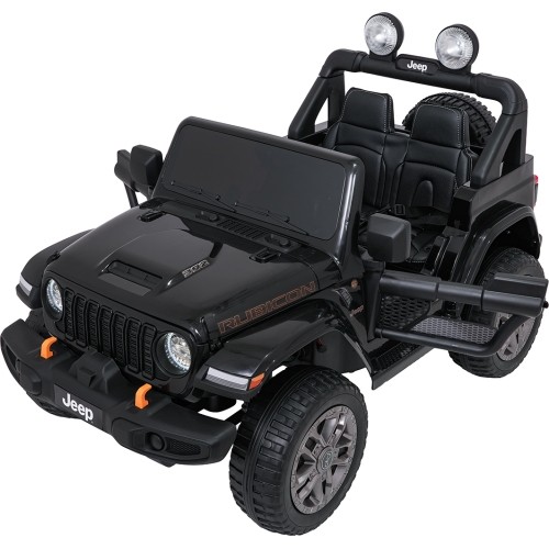 Pojazd elektryczny Jeep Wrangler Rubicon LIFT, czarny
