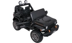 Pojazd elektryczny Jeep Wrangler Rubicon LIFT, czarny