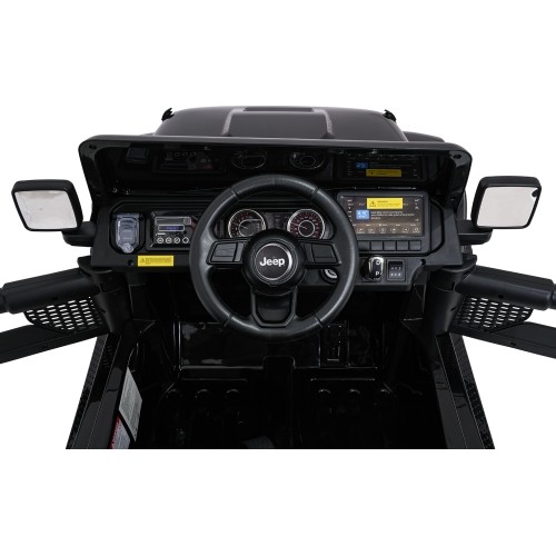 Pojazd elektryczny Jeep Wrangler Rubicon LIFT, czarny