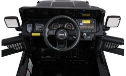 Pojazd elektryczny Jeep Wrangler Rubicon LIFT, czarny