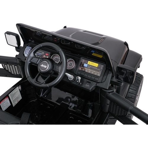 Pojazd elektryczny Jeep Wrangler Rubicon LIFT, czarny