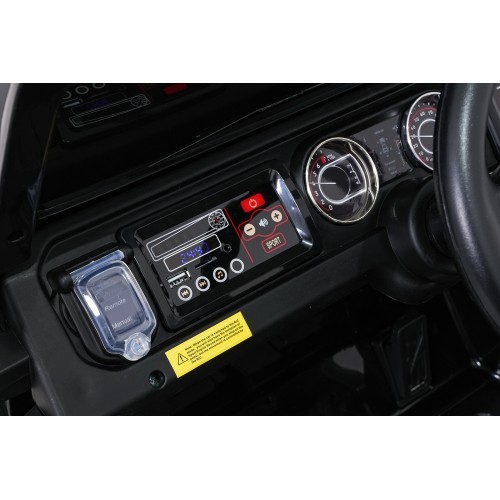 Pojazd elektryczny Jeep Wrangler Rubicon LIFT, czarny
