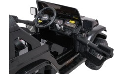 Pojazd elektryczny Jeep Wrangler Rubicon LIFT, czarny