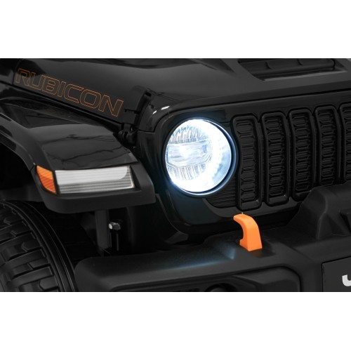 Pojazd elektryczny Jeep Wrangler Rubicon LIFT, czarny