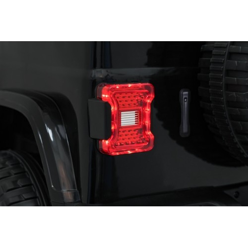 Pojazd elektryczny Jeep Wrangler Rubicon LIFT, czarny