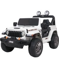 Pojazd elektryczny Jeep Wrangler Rubicon LIFT, biały