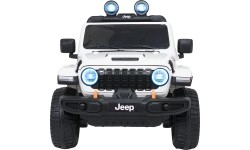 Pojazd elektryczny Jeep Wrangler Rubicon LIFT, biały