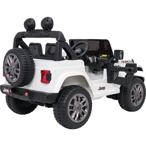 Pojazd elektryczny Jeep Wrangler Rubicon LIFT, biały