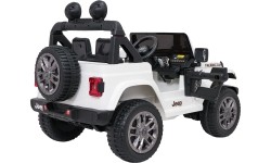Pojazd elektryczny Jeep Wrangler Rubicon LIFT, biały