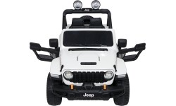 Pojazd elektryczny Jeep Wrangler Rubicon LIFT, biały