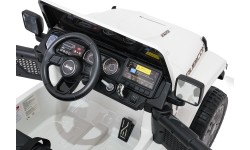 Pojazd elektryczny Jeep Wrangler Rubicon LIFT, biały