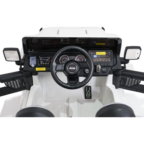 Pojazd elektryczny Jeep Wrangler Rubicon LIFT, biały