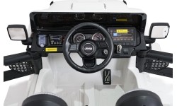 Pojazd elektryczny Jeep Wrangler Rubicon LIFT, biały