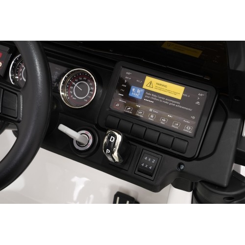 Pojazd elektryczny Jeep Wrangler Rubicon LIFT, biały
