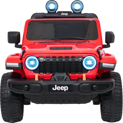 Pojazd elektryczny Jeep Wrangler Rubicon LIFT, czerwony