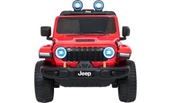Pojazd elektryczny Jeep Wrangler Rubicon LIFT, czerwony