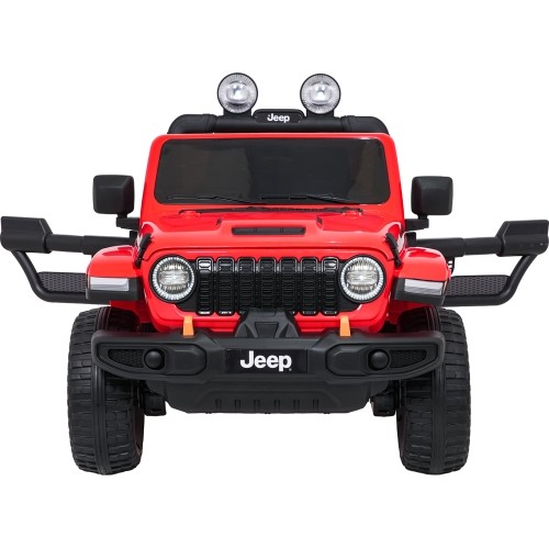 Pojazd elektryczny Jeep Wrangler Rubicon LIFT, czerwony