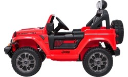 Pojazd elektryczny Jeep Wrangler Rubicon LIFT, czerwony