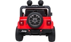 Pojazd elektryczny Jeep Wrangler Rubicon LIFT, czerwony