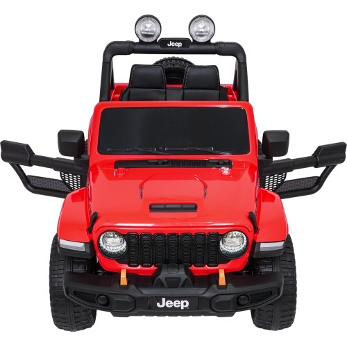 Pojazd elektryczny Jeep Wrangler Rubicon LIFT, czerwony