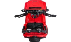 Pojazd elektryczny Jeep Wrangler Rubicon LIFT, czerwony