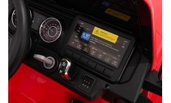 Pojazd elektryczny Jeep Wrangler Rubicon LIFT, czerwony