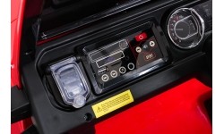 Pojazd elektryczny Jeep Wrangler Rubicon LIFT, czerwony