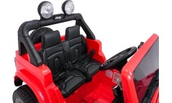 Pojazd elektryczny Jeep Wrangler Rubicon LIFT, czerwony