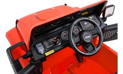 Pojazd elektryczny Jeep Wrangler Rubicon LIFT, pomarańczowy