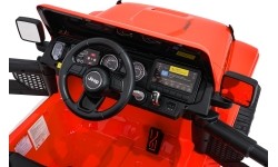 Pojazd elektryczny Jeep Wrangler Rubicon LIFT, pomarańczowy