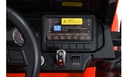Pojazd elektryczny Jeep Wrangler Rubicon LIFT, pomarańczowy
