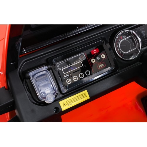 Pojazd elektryczny Jeep Wrangler Rubicon LIFT, pomarańczowy