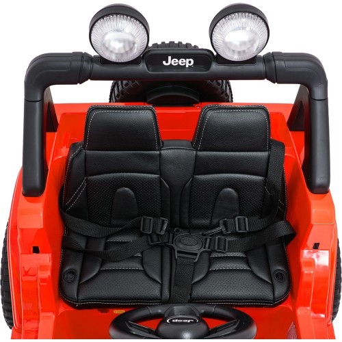 Pojazd elektryczny Jeep Wrangler Rubicon LIFT, pomarańczowy