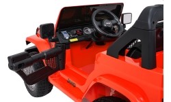 Pojazd elektryczny Jeep Wrangler Rubicon LIFT, pomarańczowy
