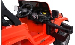 Pojazd elektryczny Jeep Wrangler Rubicon LIFT, pomarańczowy