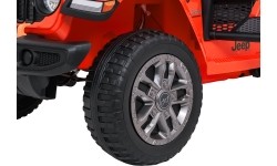 Pojazd elektryczny Jeep Wrangler Rubicon LIFT, pomarańczowy