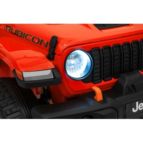 Pojazd elektryczny Jeep Wrangler Rubicon LIFT, pomarańczowy
