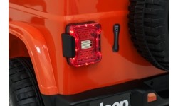 Pojazd elektryczny Jeep Wrangler Rubicon LIFT, pomarańczowy