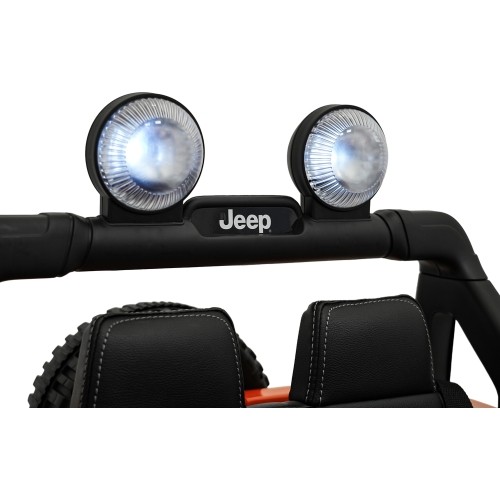 Pojazd elektryczny Jeep Wrangler Rubicon LIFT, pomarańczowy