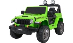 Pojazd elektryczny Jeep Wrangler Rubicon LIFT, zielony