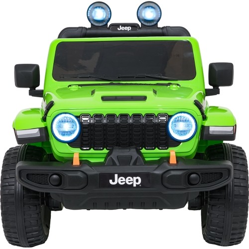 Pojazd elektryczny Jeep Wrangler Rubicon LIFT, zielony