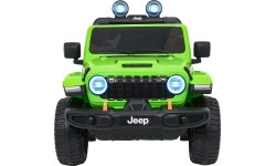 Pojazd elektryczny Jeep Wrangler Rubicon LIFT, zielony